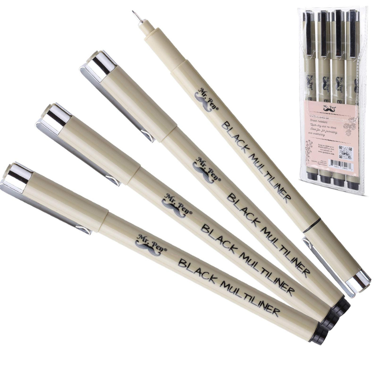 Mr. Pen Black Flatliners
